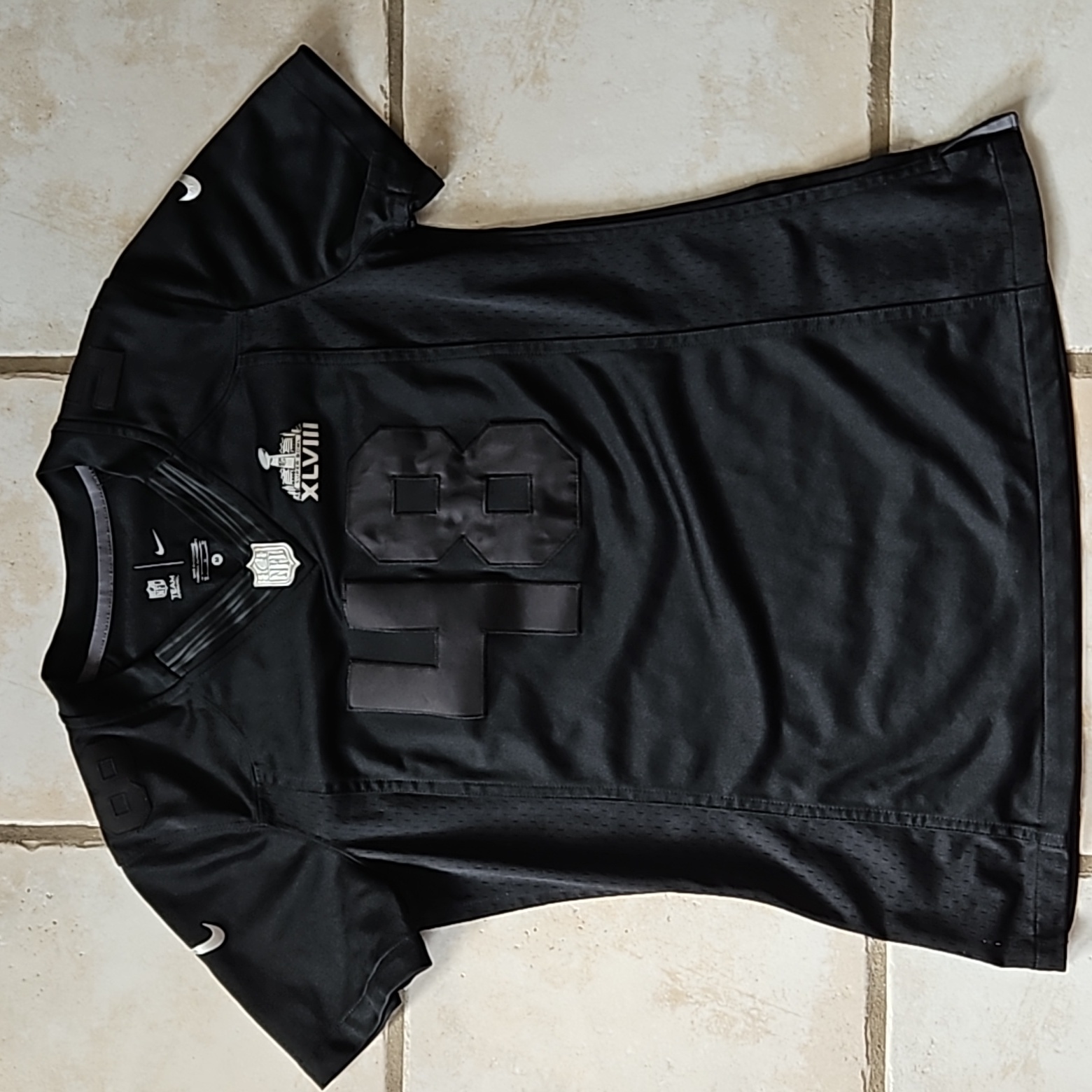 Black Super Bowl Jersey